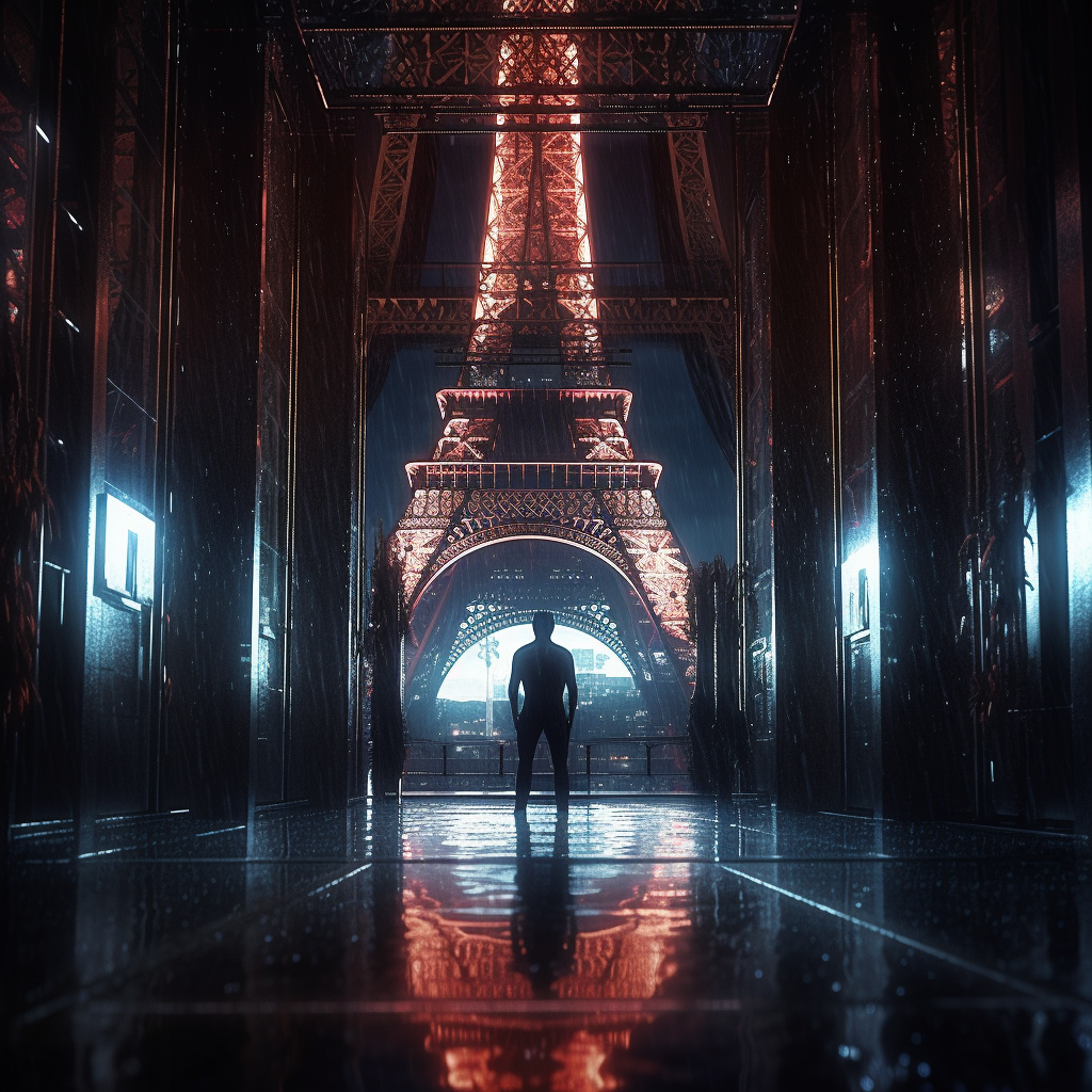 reallynotsure_eiffel_shower_cyberpunk_low_angle_shot_8425216c-f4fd-40c3-90ff-ee5445e87a39.PNG
