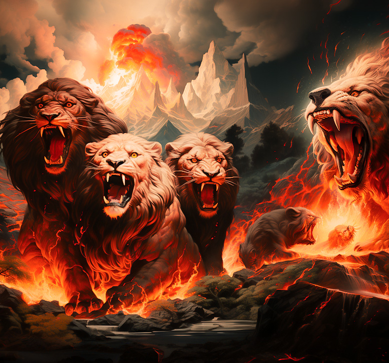 reallynotsurennnjjjjjjkj_volcano_with_three_lions_in_the_fire_d49926b8-604e-480f-aad1-c99840114f63.JPG